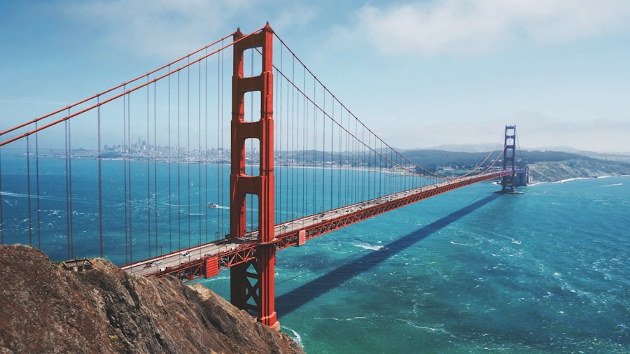 Golden Gate Bridge in the United States